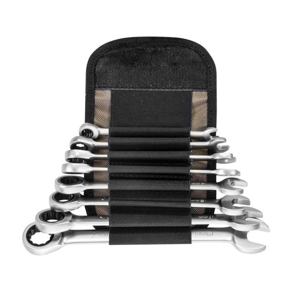 Набор ключей трещоточных комбинированных 8шт,в сумке (515085) ДТ