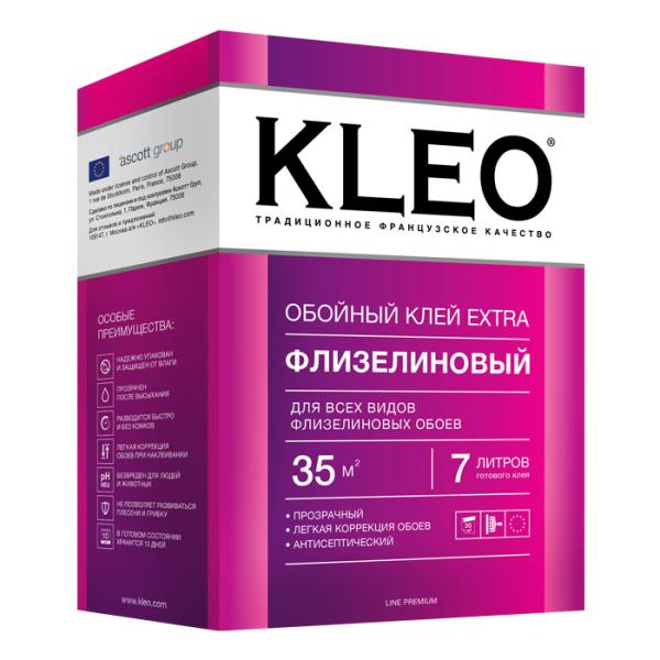 Клей для флизелиновых обоев, KLEO EXTRA 35, 240гр.