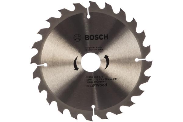 Диск пильный по дереву 190x30 мм 24 зуба, Bosch