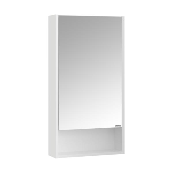 Шкаф-зеркало Aquaton Сканди 45 белый 1A252002SD010