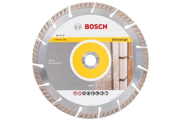 Диск алмазный по бетону 125x2x22,23 мм ECO Universal сегментный, Bosch