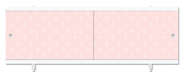 Экран для ванны Метакам Кварт 150 Розовый иней