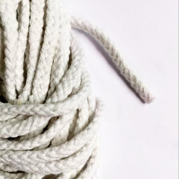 Шнур хлопковый плетеный, д.  3 мм