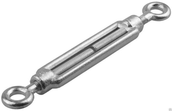 Талреп крюк-крюк М 10, DIN 1480, оцинкованный