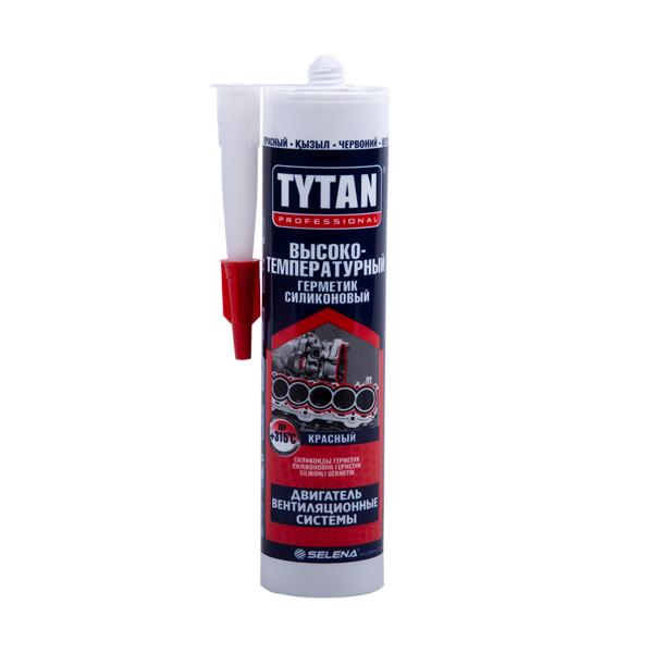 Герметик силиконовый высокотемпературный Tytan Professional 280мл, красный