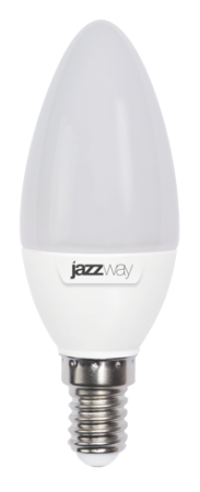 Лампа светодиодная (LED) "свеча" Е14 9Вт (820Лм) 3000К 230В Jazzway (737347)